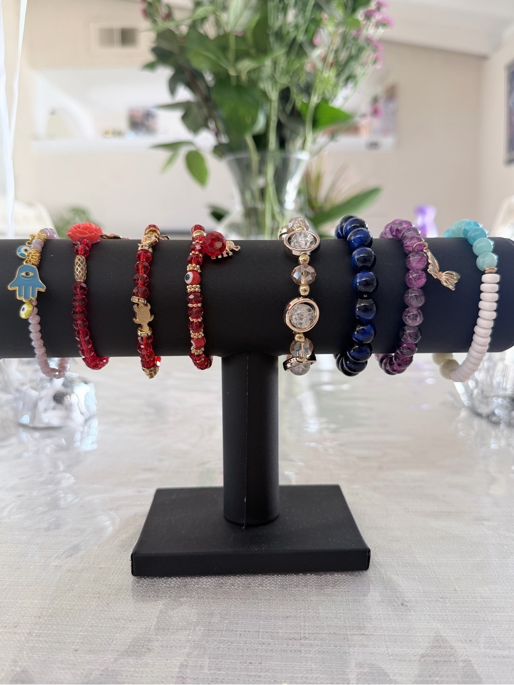 Beaded Charm Bracelets - Pick One